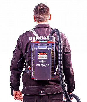 Комплекс лазерной очистки Tokagama LC Backpack 100 Вт Комплекс лазерной очистки Tokagama LC Backpack 100 Вт
